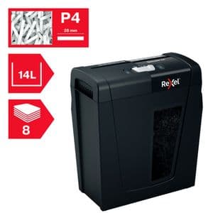 Picture 4 of Papiervernietiger Rexel Secure X8 P4 snippers 4x40mm