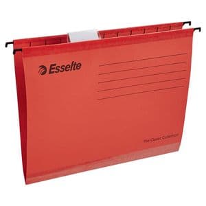 Picture 2 of Hangmap Esselte Classic A4 V-bodem 345x240mm rood