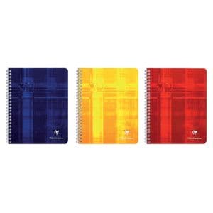 Picture 1 of Schrift Clairefontaine A4 lijn 100 pagina's 90gr assorti