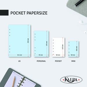 Picture 7 of Agendavulling 2027 Kalpa Pocket 7dagen/2pagina's