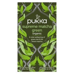 Picture 1 of Thee Pukka supreme matcha green tea 20 zakjes