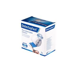 Picture 1 of Elastische blauwe textielpleister Detectaplast 6cmx5m