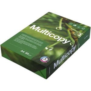 Picture 1 of Kopieerpapier Multicopy A4 80gr 4-gaats wit 500 vel