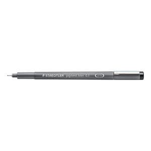 Picture 1 of Fineliner Staedtler Pigment 308 zwart 0.3mm