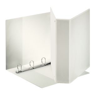 Picture 1 of Presentatieringband Esselte panorama A4 4-rings D-mechaniek 40mm PP wit