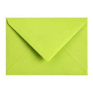 Picture 2 of Envelop Papicolor C6 114x162mm appelgroen pak à 6 stuks