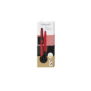 Picture 1 of Schrijfset Pelikan Jazz Noble Elegance K36+P36 medium red