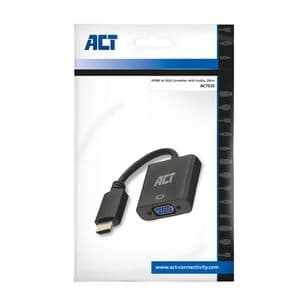 Picture 2 of Adapter ACT HDMI naar VGA met audio 0.15 meter