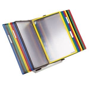 Picture 2 of Zichtpanelensysteem bureau Tarifold metaal A4 met 30-tassen assorti
