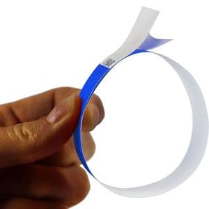 Picture 2 of Polsband Combicraft Tyvek blauw 100 stuks