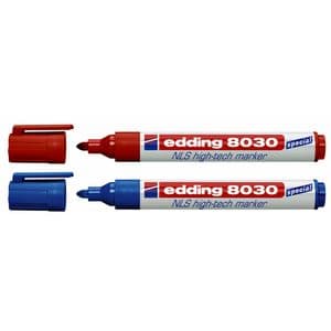 Picture 1 of Viltstift edding 8030 NLS high-tech 1.5-3mm rood
