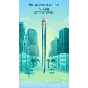 Picture 6 of Balpen Parker Jotter special edition Miami turquoise CT medium