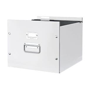 Picture 2 of Hangmappenbox Leitz click & store WOW gerecycled karton 357x285x367mm wit