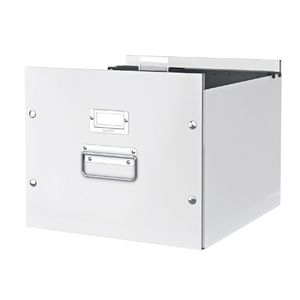 Picture 2 of Hangmappenbox Leitz click & store WOW gerecycled karton 357x285x367mm wit