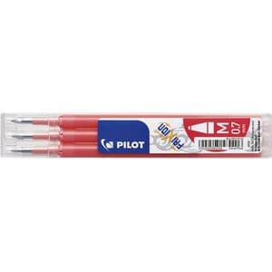 Picture 1 of Rollerpenvulling Pilot friXion medium koraalroze set à 3 stuks