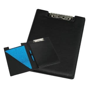 Picture 1 of Klembordmap Rillstab 98850 luxe kunstleder zwart