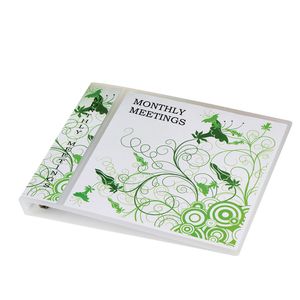 Picture 2 of Presentatieringband Oxford Polyvision Maxi A3 dwars 4-rings D-mech 30mm transparant