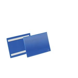 Picture 1 of Documenthoes Durable zelfklevend A5 liggend blauw 50 stuks