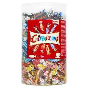 Picture 1 of Chocolade Celebrations koker 1435gr