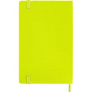 Picture 3 of Notitieboek Moleskine pocket 90x140mm lijn hard cover lemon green