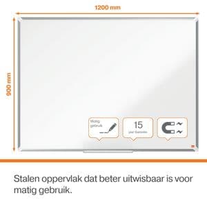 Picture 6 of Whiteboard Nobo Premium Plus 90x120cm staal