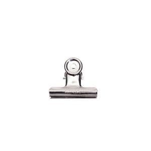 Picture 1 of Papierklem MAUL Bulldog 50mm capaciteit 20mm zilver 10 stuks