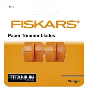Picture 1 of Reservemes Fiskars TripleTrack Titanium set à 2 stuks oranje