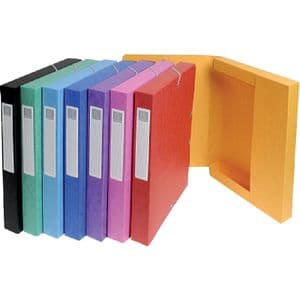 Picture 1 of Elastobox Exacompta A4 25mm 600gr assorti