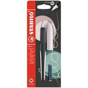 Picture 1 of Vulpen STABILO Flow medium pastel rooskleurig blister à 1 stuk