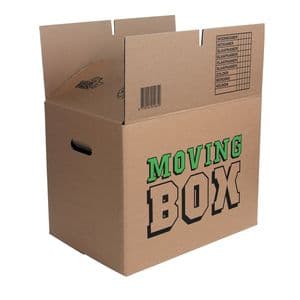 Picture 1 of Verhuisdoos CleverPack bedrukt 480x320x360mm pak à 5 stuks