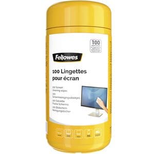 Picture 1 of Reinigingsdoekjes Fellowes beeldscherm dispenser 100 stuks