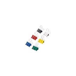 Picture 2 of Papierklem MAUL 215 foldback 19mm capaciteit 7mm assorti 12 stuks
