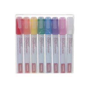 Picture 1 of Krijtstift Europel watervast 3-6mm assorti etui 8 stuks