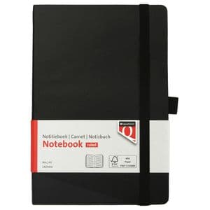 Picture 1 of Notitieboek Quantore A5 flex lijn 192blz 80gr zwart