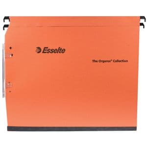 Picture 2 of Hangmap Esselte Orgarex dual lateraal 345x275x1mm oranje
