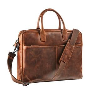 Picture 1 of Businesstas Maverick The Original met laptopvak 15,6 inch leer bruin