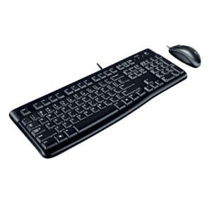 Picture 3 of Toetsenbord Logitech MK120 Qwerty + muis USB zwart