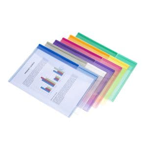 Picture 2 of Enveloptas Djois Color Collection A4 horizontaal assorti