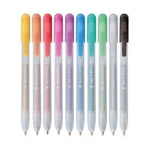 Picture 1 of Gelschrijver Sakura Gelly Roll Metallic 08 klikfunctie assorti 10st