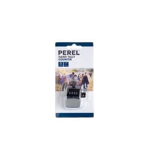 Picture 1 of Personenteller Perel met cijfers 0 tot 9999 zilver