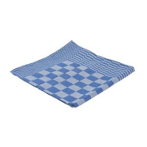 Picture 1 of Theedoek Cleaninq blok marine 65x65cm blauw 6 stuks