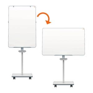 Picture 3 of Flipover Nobo Move & Meet mobiele magnetisch 70x100cm