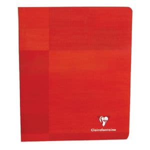 Picture 1 of Schrift Clairefontaine 165x210mm lijn 72 pagina's 80gr assorti