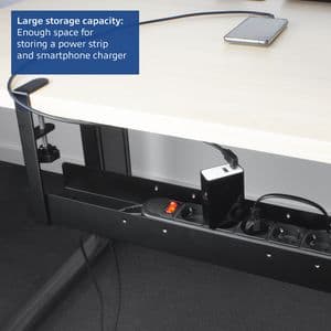 Picture 7 of Kabelgoot ACT verstelbaar voor onder bureau