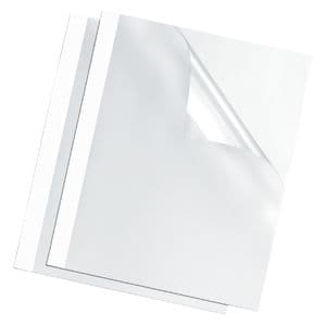 Picture 2 of Thermische omslag Fellowes A4 4mm wit 100 stuks