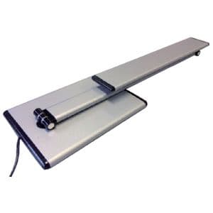 Picture 2 of Bureaulamp Unilux Terra led aluminium grijs