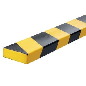 Picture 1 of Beschermingsprofiel Durable S20 recht 1m geel zwart