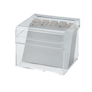 Picture 1 of Kaartenbak Maul met index DIN A6 acryl