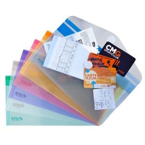 Picture 2 of Enveloptas Djois Color Collection A6 horizontaal assorti