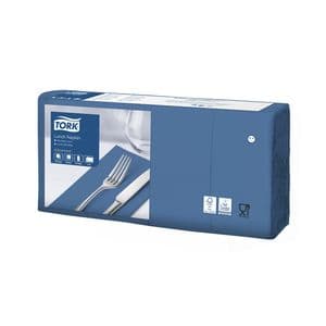 Picture 1 of Lunchservet Tork Advanced 1/8 vouw 2-laags 328x325mm 200 vel donkerblauw 477421